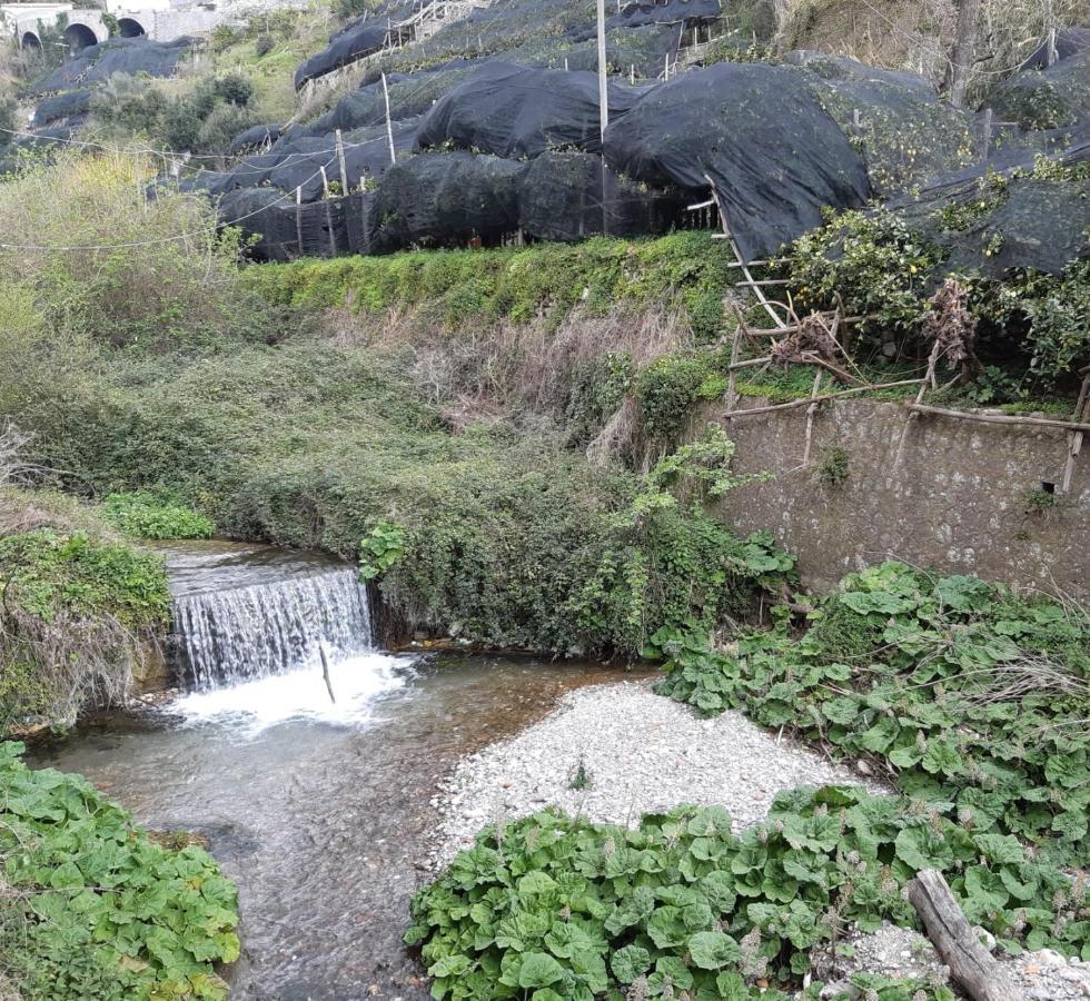 Antica Cartiera Sant'Elia Lägenhet Tramonti Exteriör bild
