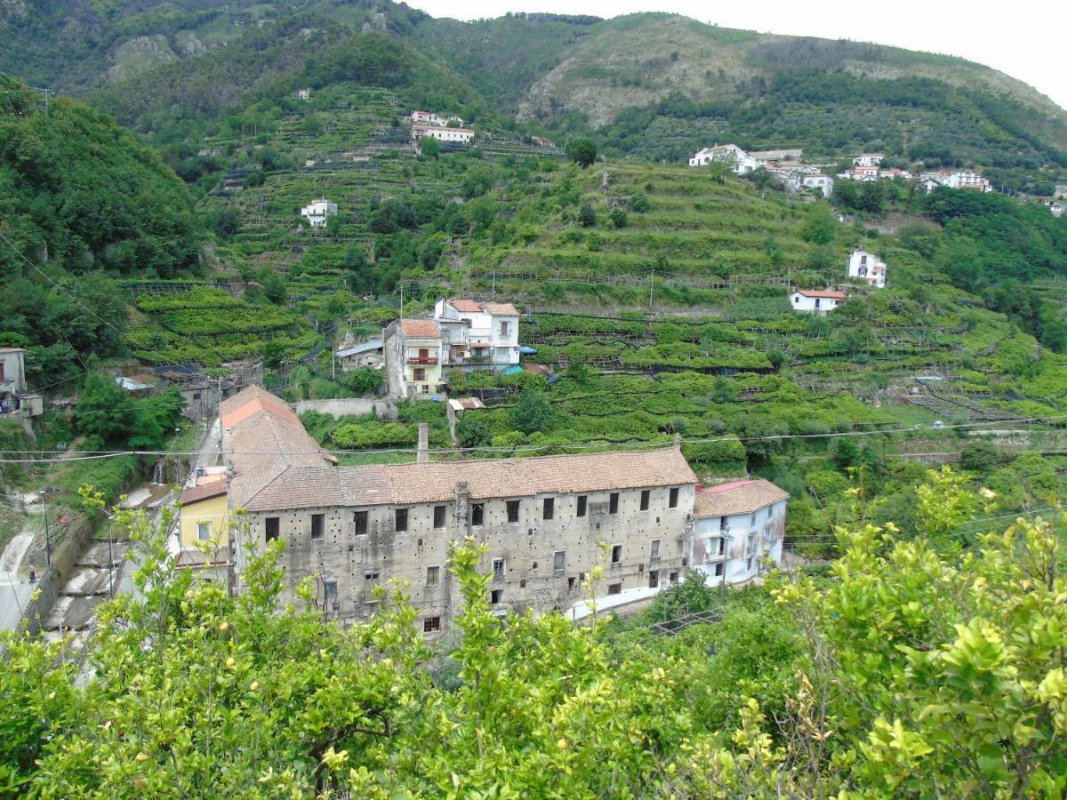 Antica Cartiera Sant'Elia Lägenhet Tramonti Exteriör bild